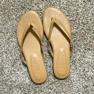 Nude Flip Flops 6.5
